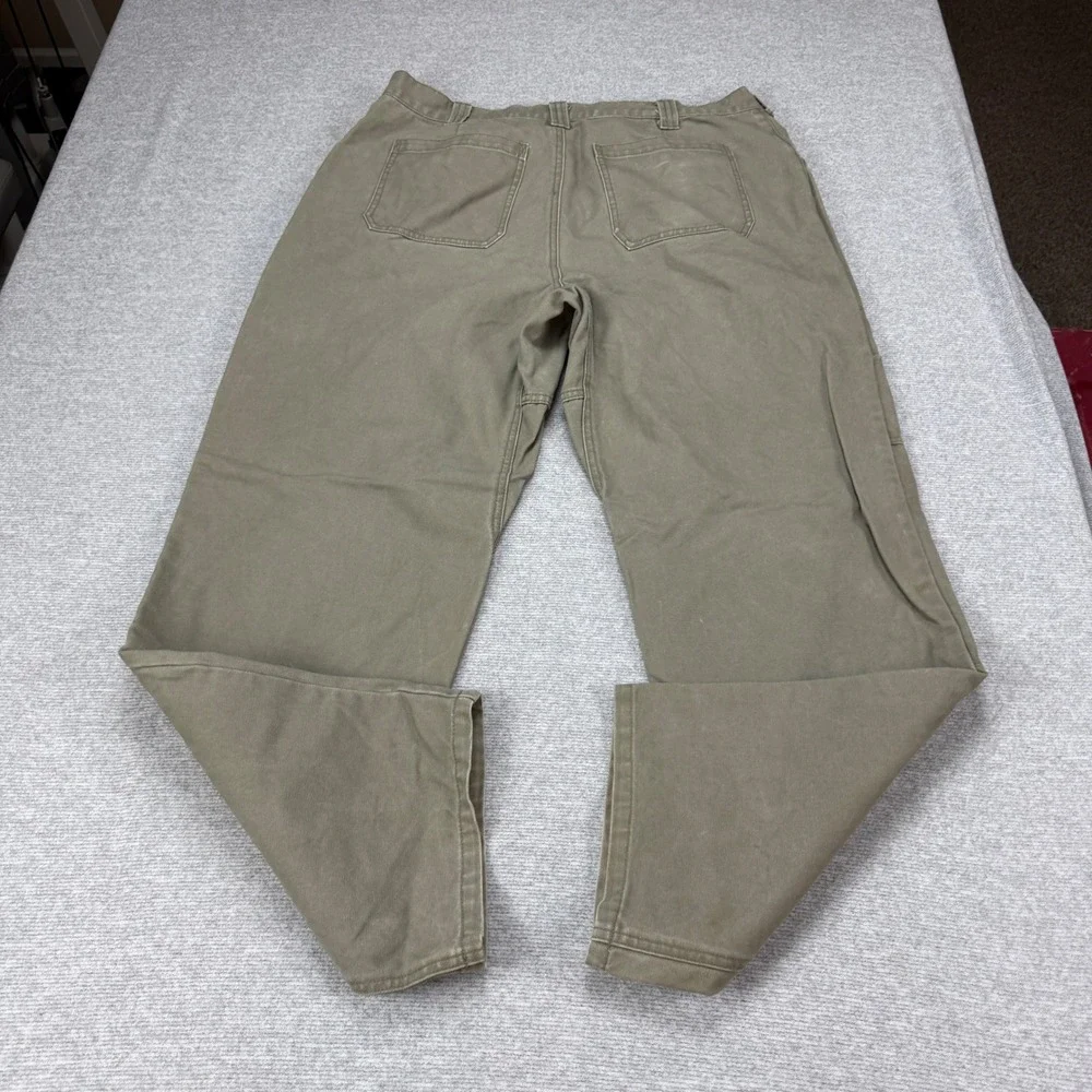 Arborwear Original Tree Climbers Gear Pants Mens 38x32 Green  Canvas Work Dist - Picture 14 of 16